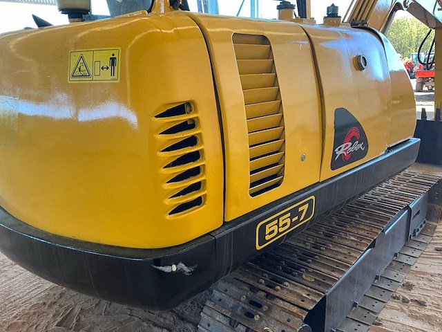 2011 hyundai r55-7 rupsgraafmachine - afbeelding 8 van  25