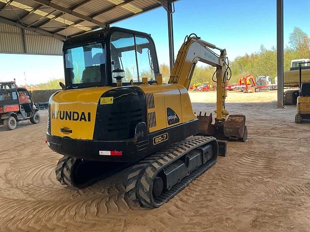 2011 hyundai r60-7 rupsgraafmachine - afbeelding 26 van  29