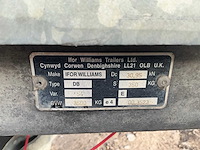 2011 i for williams gp126gm aanhangwagen machine transport - afbeelding 10 van  19