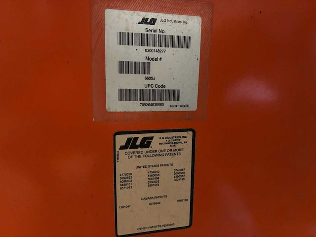 2011 jlg 660sj hoogwerker - afbeelding 8 van  21