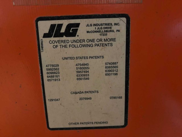 2011 jlg 660sj hoogwerker - afbeelding 9 van  21