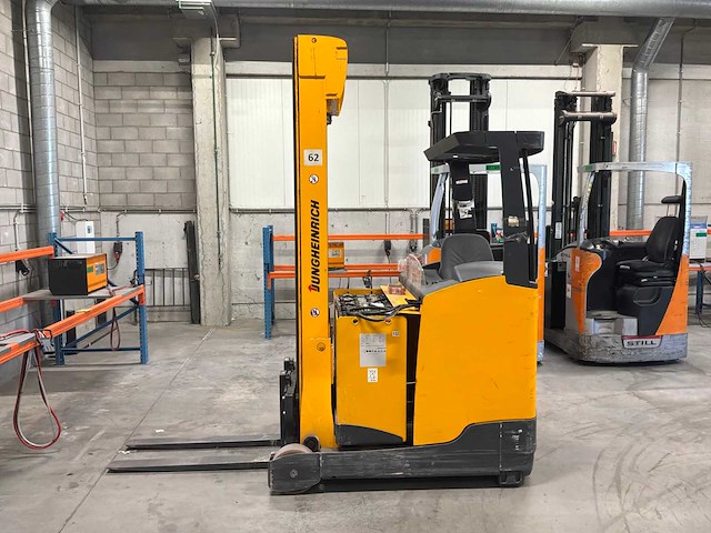 2011 jungheinrich etv214 reach truck - afbeelding 1 van  19