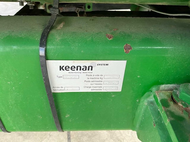 2011 keenan mf34284 voermengwagen - afbeelding 13 van  27