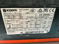 2011 kemppi minarctig evo 200 tig-lasmachine - afbeelding 5 van  6
