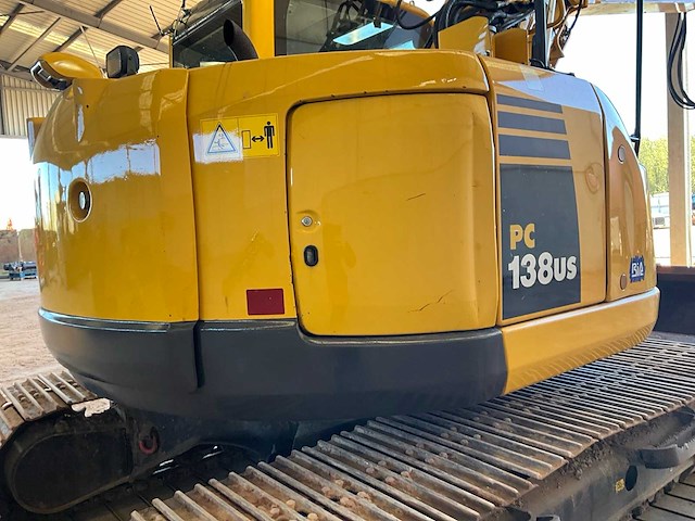 2011 komatsu pc138us-8 rupsgraafmachine - afbeelding 7 van  14