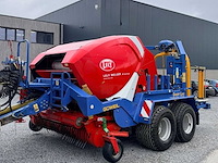 2011 lely welger rp 245 profi ronde balenmachine + göweil g5040 kombi - afbeelding 1 van  16