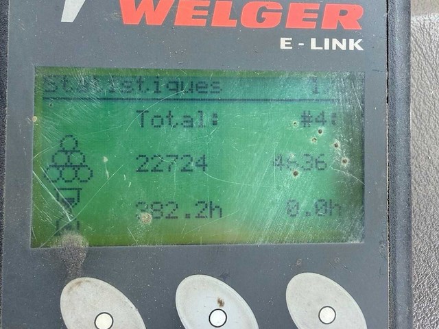 2011 lely welger rp 245 profi ronde balenmachine + göweil g5040 kombi - afbeelding 13 van  16
