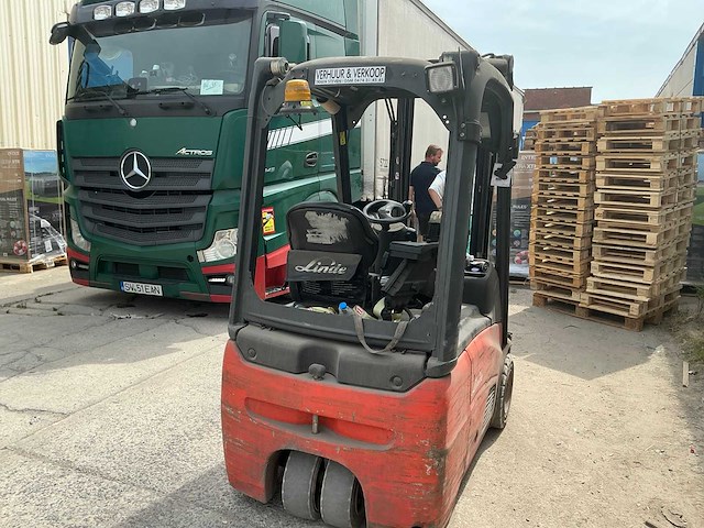 2011 linde e16c-01 elektrische heftruck - afbeelding 5 van  10