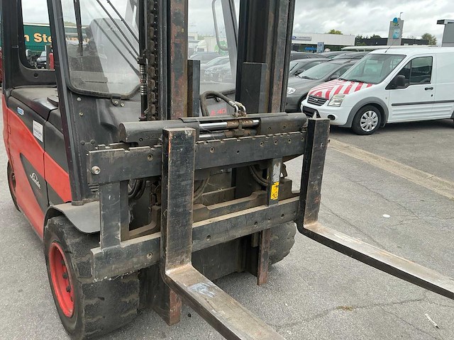 2011 linde e40h-01/600 elektrische vorkheftruck - afbeelding 8 van  13