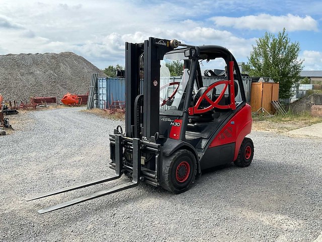 2011 linde h30d-01 vorkheftruck - afbeelding 1 van  5