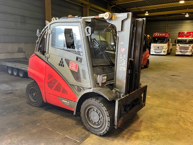 2011 linde h45t-01 vorkheftruck (68046-76) - afbeelding 1 van  15