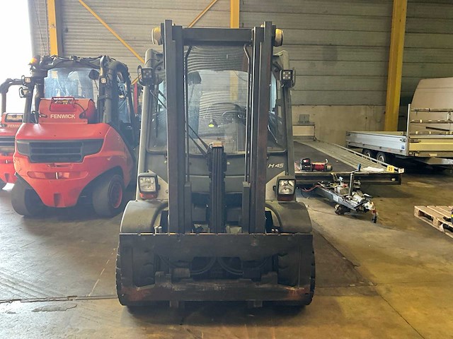 2011 linde h45t-01 vorkheftruck (68046-76) - afbeelding 3 van  15