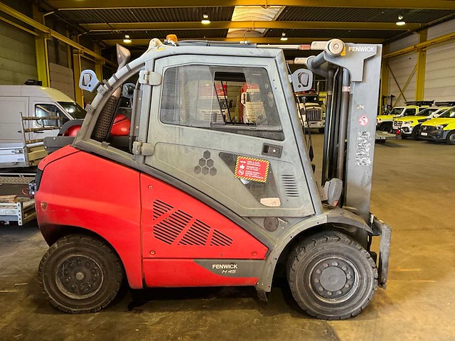 2011 linde h45t-01 vorkheftruck (68046-76) - afbeelding 9 van  15