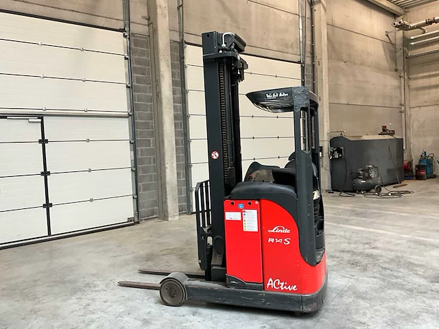 2011 linde r14s active reach truck - afbeelding 18 van  21