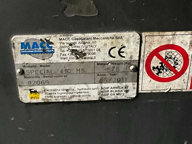 2011 macc special 420 m/s bandzaagmachine - afbeelding 4 van  11