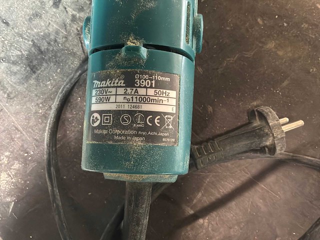 2011 makita 3901 freesmachine - afbeelding 4 van  6