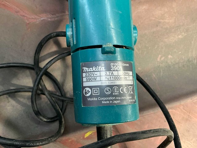 2011 makita 3901 lamellen freesmachine - afbeelding 2 van  4
