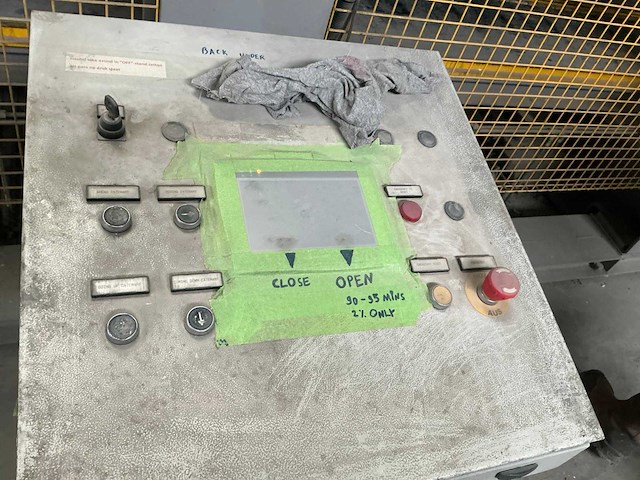 2011 manni pmo 828 t hydraulische thermische vlakpers - afbeelding 4 van  19