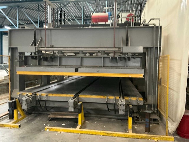 2011 manni pmo 828 t hydraulische thermische vlakpers - afbeelding 17 van  19