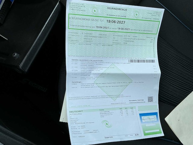 2011 mazda 5 7 plaatsen personenauto - afbeelding 3 van  6