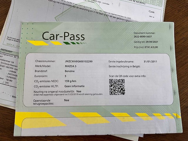 2011 mazda 5 - afbeelding 17 van  23