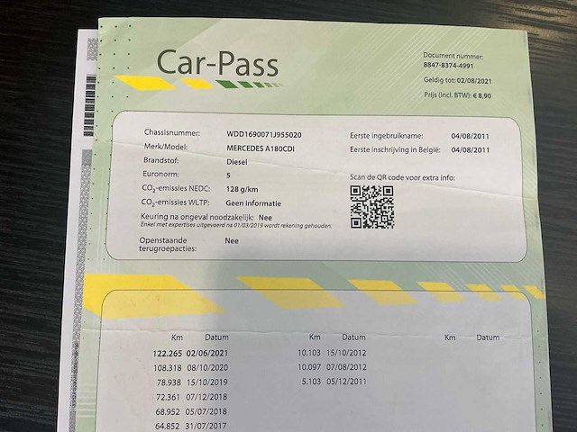 2011 mercedes-benz a180 cdi personenauto - afbeelding 64 van  67