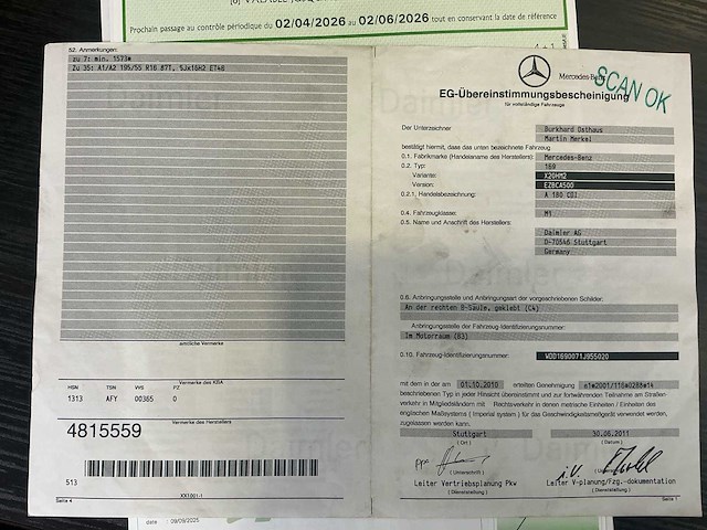 2011 mercedes-benz a180 cdi personenauto - afbeelding 61 van  67