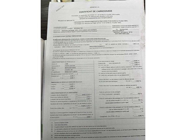 2011 mercedes-benz g1524nl54c vrachtwagen - afbeelding 33 van  42