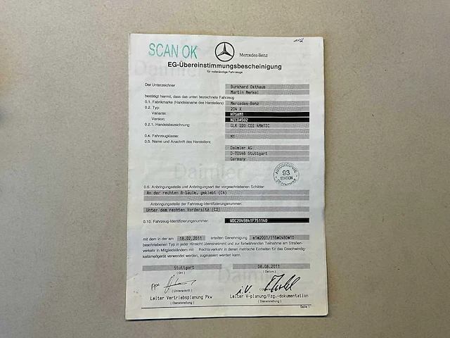 2011 mercedes-benz glk 220cdi personenauto - afbeelding 19 van  29