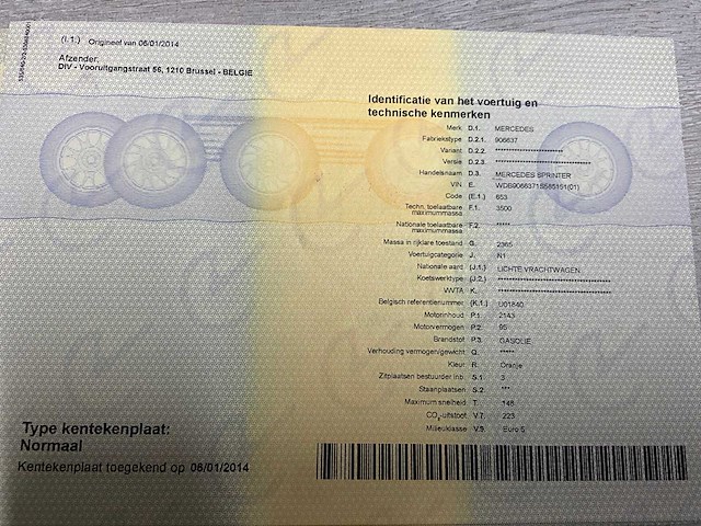 2011 mercedes-benz sprinter 313 - trekhaak - ingericht - afbeelding 46 van  53