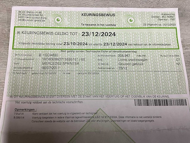 2011 mercedes-benz sprinter 313 - trekhaak - ingericht - afbeelding 48 van  53