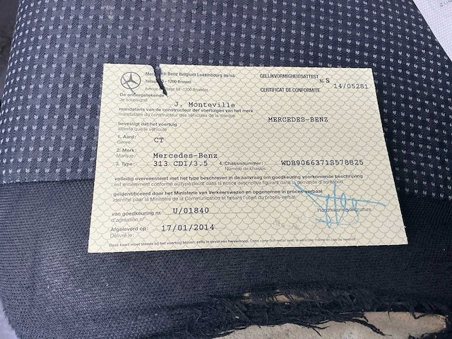 2011 mercedes-benz sprinter 313cdi bedrijfswagen - afbeelding 26 van  34