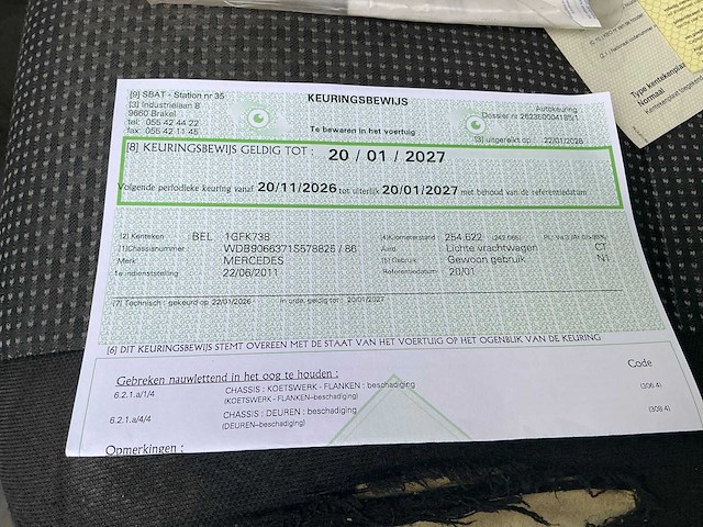 2011 mercedes-benz sprinter 313cdi bedrijfswagen - afbeelding 27 van  34