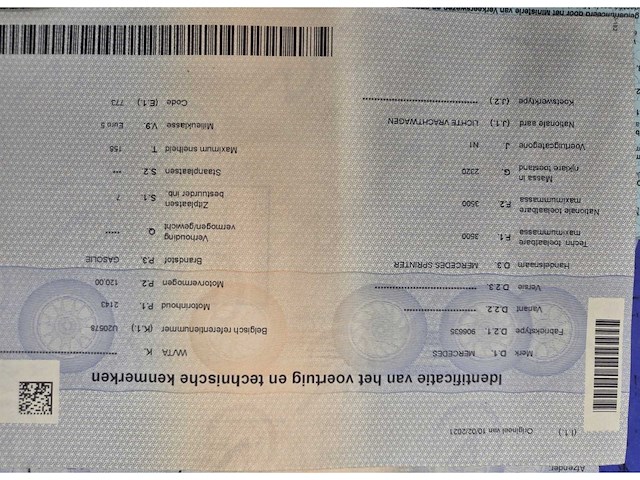 2011 mercedes-benz sprinter bedrijfswagen - afbeelding 8 van  17