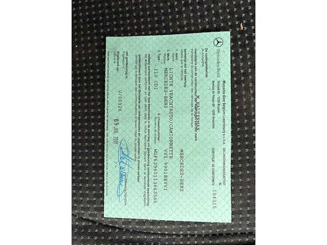 2011 mercedes-benz vito personenauto - afbeelding 8 van  20