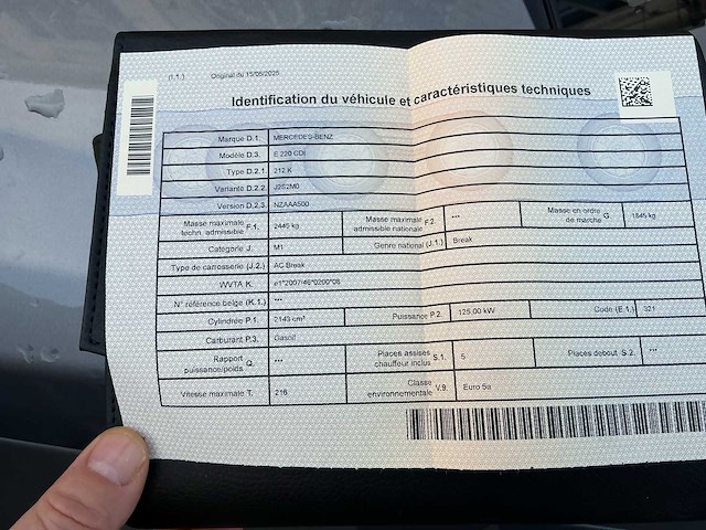 2011 mercedes break e220 cdi blue efficiency personenauto - afbeelding 36 van  41