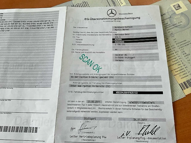 2011 mercedes c180 personenauto - afbeelding 29 van  31