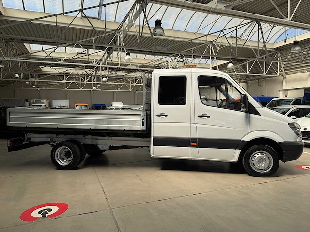 2011 mercedes sprinter - 69000km - dubbele cabine - open laadbak - afbeelding 1 van  20