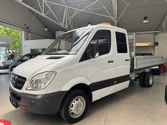 2011 mercedes sprinter - 69000km - dubbele cabine - open laadbak - afbeelding 12 van  20
