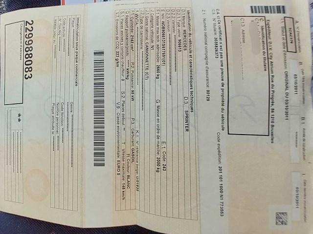 2011 mercedes sprinter pickup truck - afbeelding 10 van  11