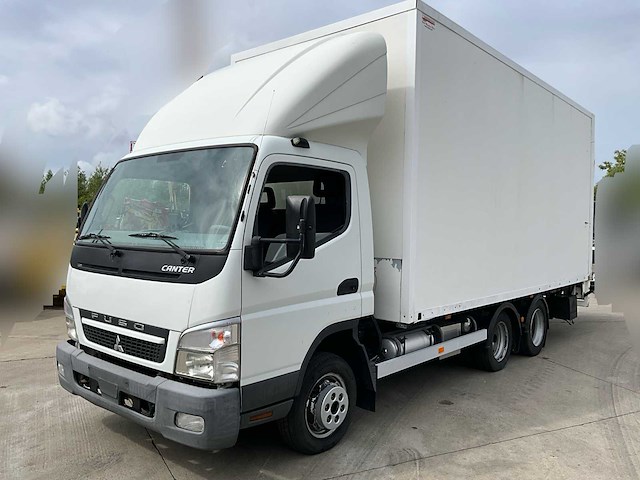 2011 mitsubishi canter laadklep - airco - rijbewijs b - afbeelding 1 van  46