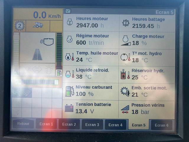 2011 new holland cx8070 combine - afbeelding 13 van  14