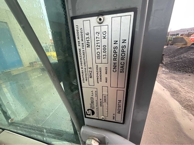 2011 new holland mh 3.6 wielgraafmachine - afbeelding 17 van  27