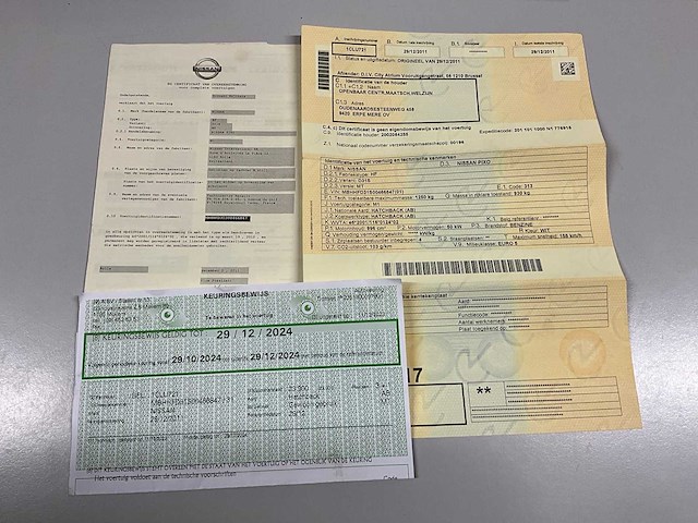 2011 nissan perso pixo personenauto - afbeelding 8 van  8