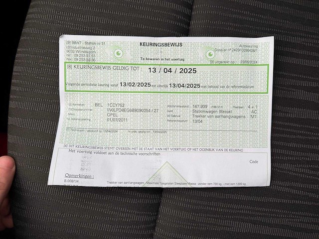 2011 opel astra sports tourer - afbeelding 10 van  21