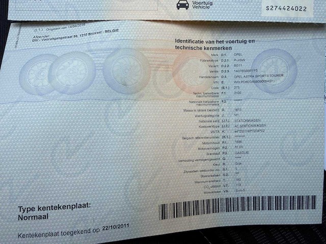 2011 opel astra sports tourer - afbeelding 13 van  21