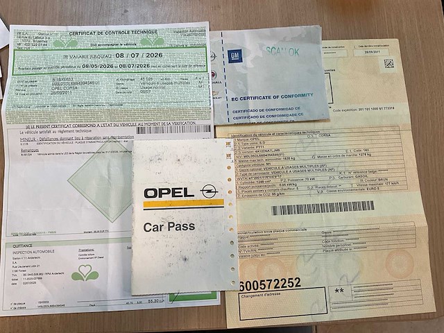 2011 opel corsa personenauto - afbeelding 22 van  29