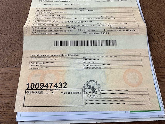 2011 opel zafira - afbeelding 25 van  34