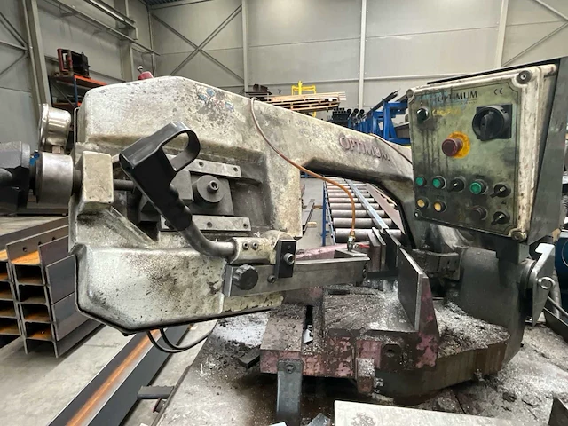 2011 optimum s 350 ga metalen horizontale bandzaagmachine - afbeelding 12 van  17