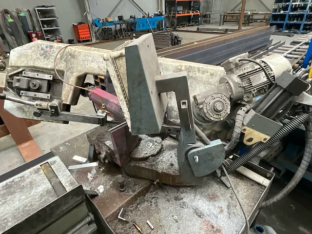 2011 optimum s 350 ga metalen horizontale bandzaagmachine - afbeelding 14 van  17